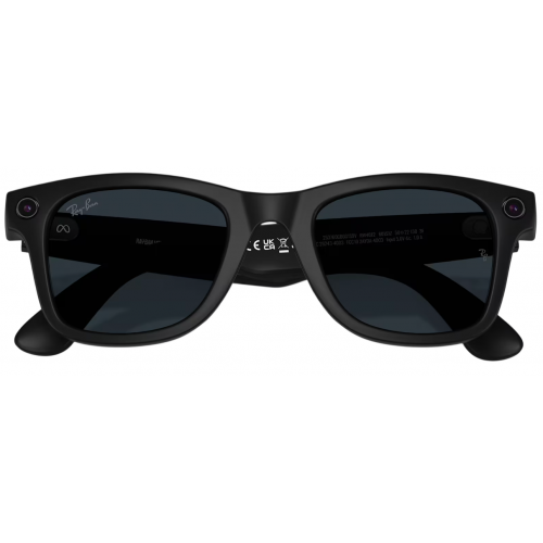 Умные очки Ray-Ban Meta* Wayfarer Gen 2 Matte Black, Фотохромные линзы Clear to Grey Transitions (RW4012), размер L
